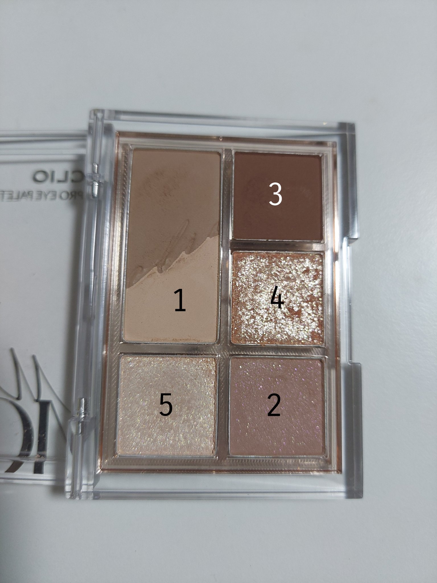 プロ アイパレット ミニ/CLIO/アイシャドウパレットを使ったクチコミ（3枚目）