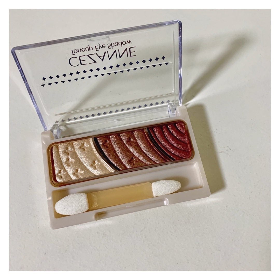 トーンアップアイシャドウ/CEZANNE/アイシャドウパレットを使ったクチコミ(1枚目)