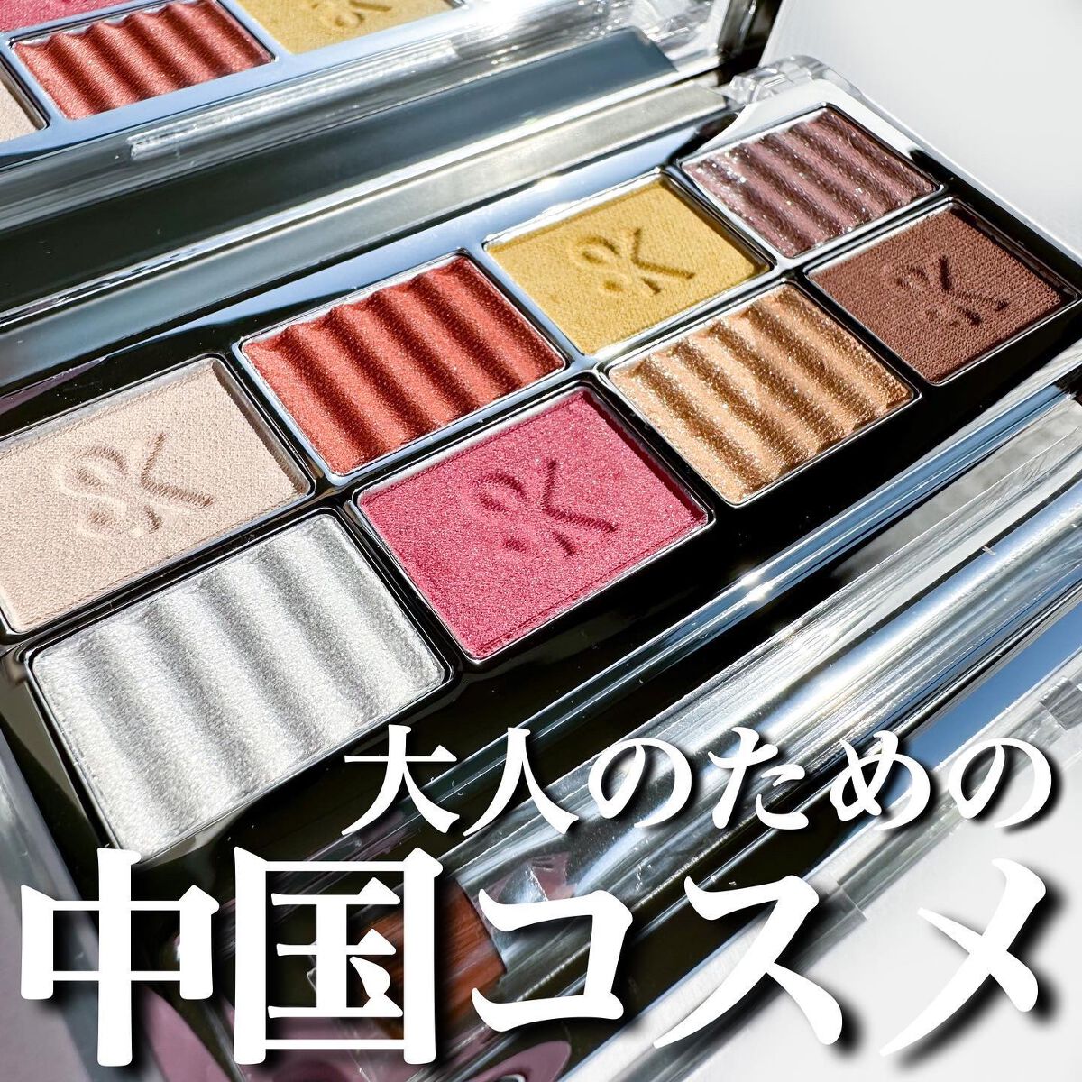 SAINKO ベルベットアイシャドウパレット/SAINKO/アイシャドウパレットを使ったクチコミ(1枚目)