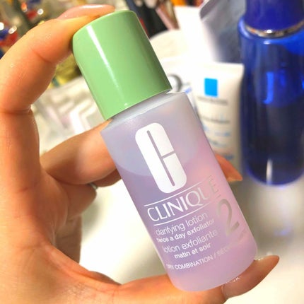 クラリファイング ローション 2/CLINIQUE/拭き取り化粧水を使ったクチコミ(1枚目)