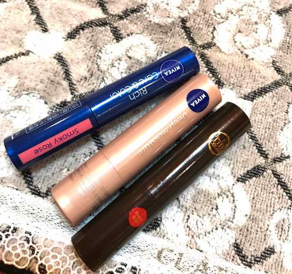 ニベア ディープモイスチャーリップ/ニベア/リップクリームを使ったクチコミ（1枚目）