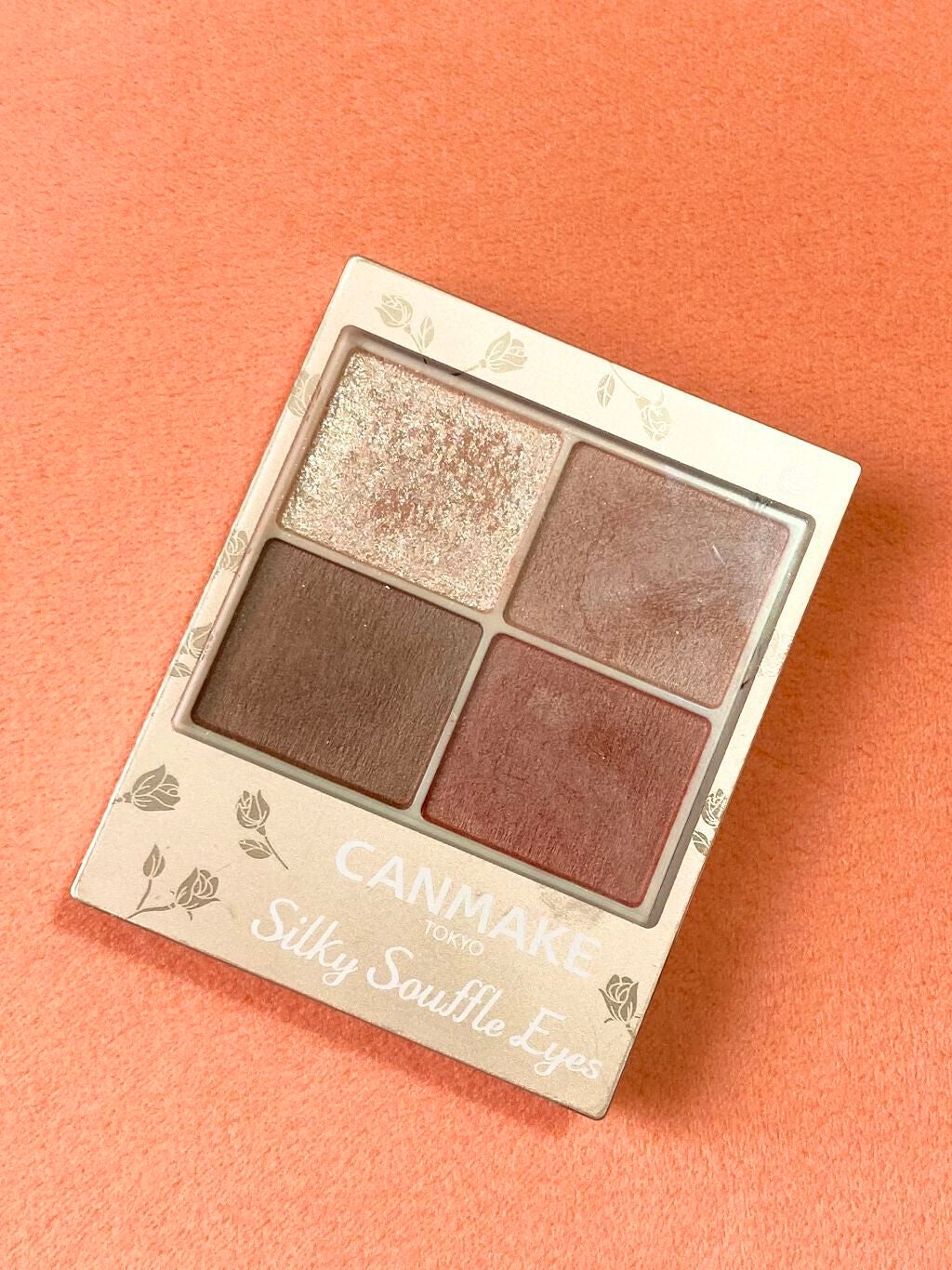 シルキースフレアイズ(マットタイプ)/キャンメイク/アイシャドウパレットを使ったクチコミ(2枚目)