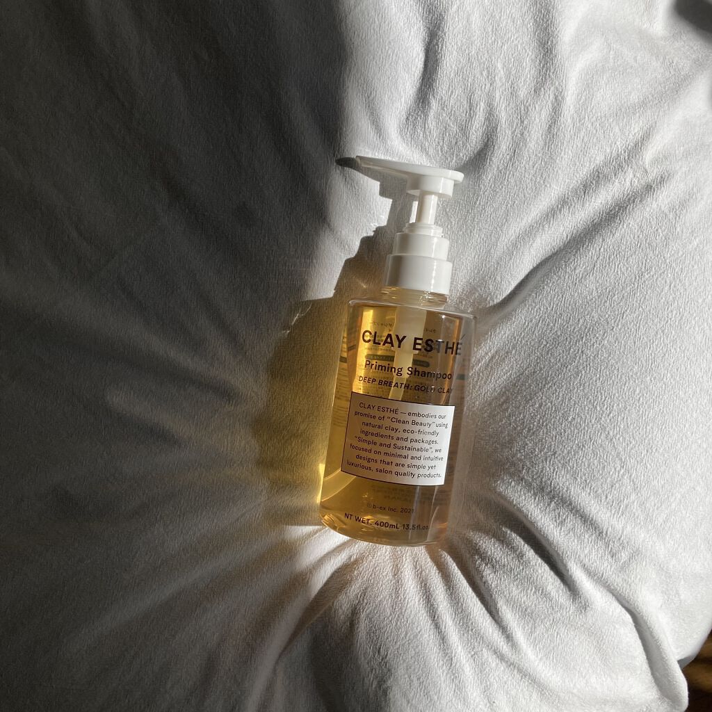 プライミングシャンプー/フォーティファイングヘアマスク ゴールドクレイ/クレイエステ/サロンシャンプーを使ったクチコミ（2枚目）