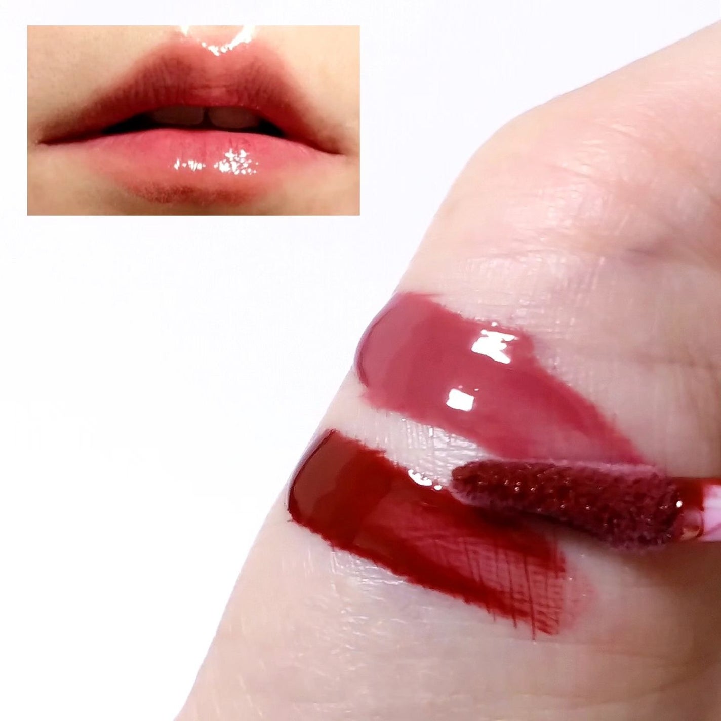 ディープキスド プランピング リップエナメル/Dinto/リップグロスを使ったクチコミ(3枚目)