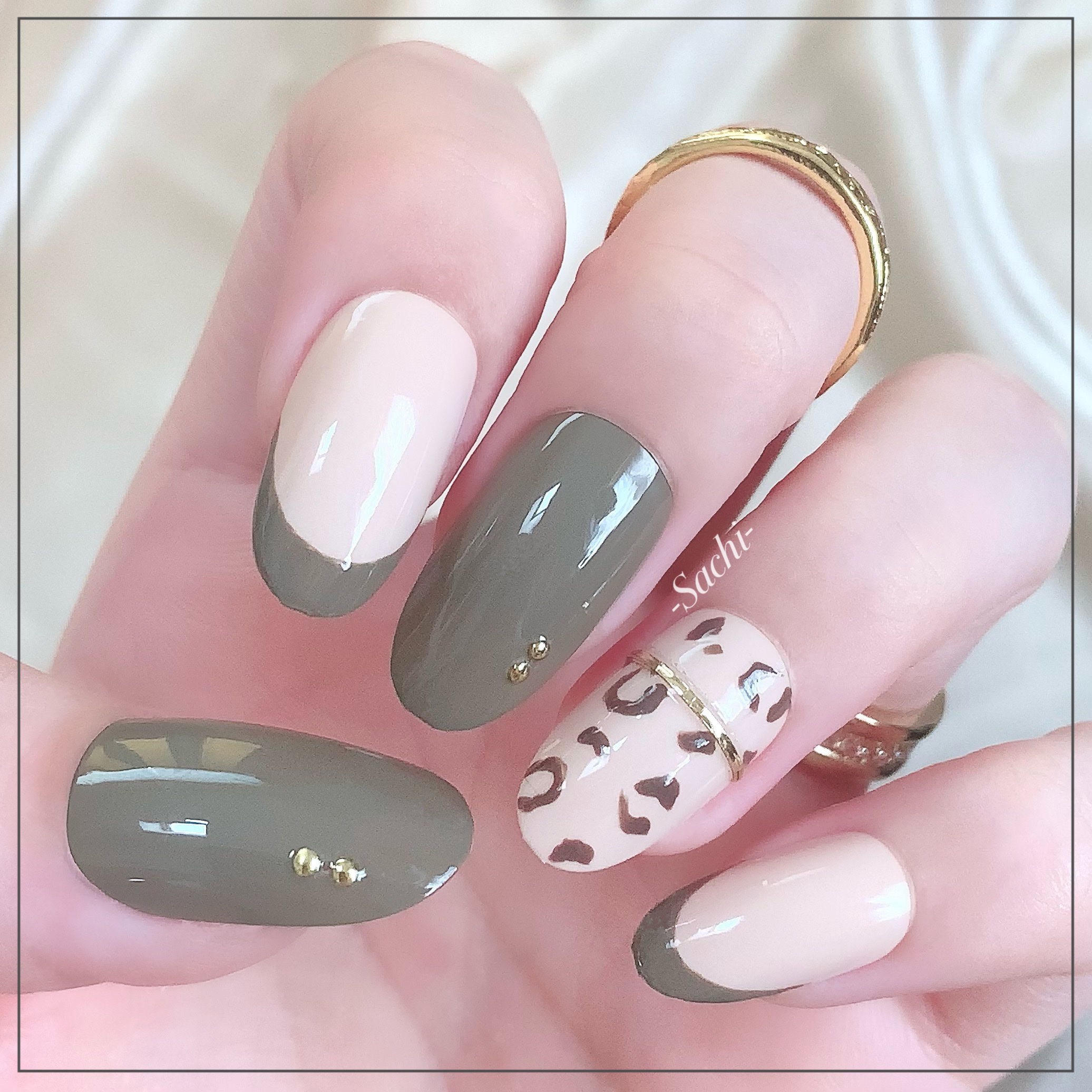 ネイルホリック Nostalgic color BR324/ネイルホリック/マニキュアを使ったクチコミ（2枚目）