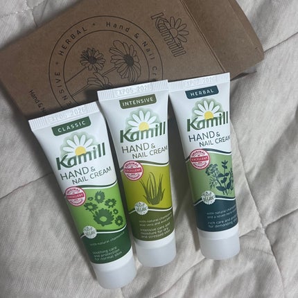 ハンド&ネイルクリームミニ 企画セット30ml*3/カミール/その他キットセットを使ったクチコミ(1枚目)