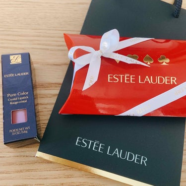 ピュア カラー クリスタル シアー リップスティック/ESTEE LAUDER/口紅を使ったクチコミ（1枚目）