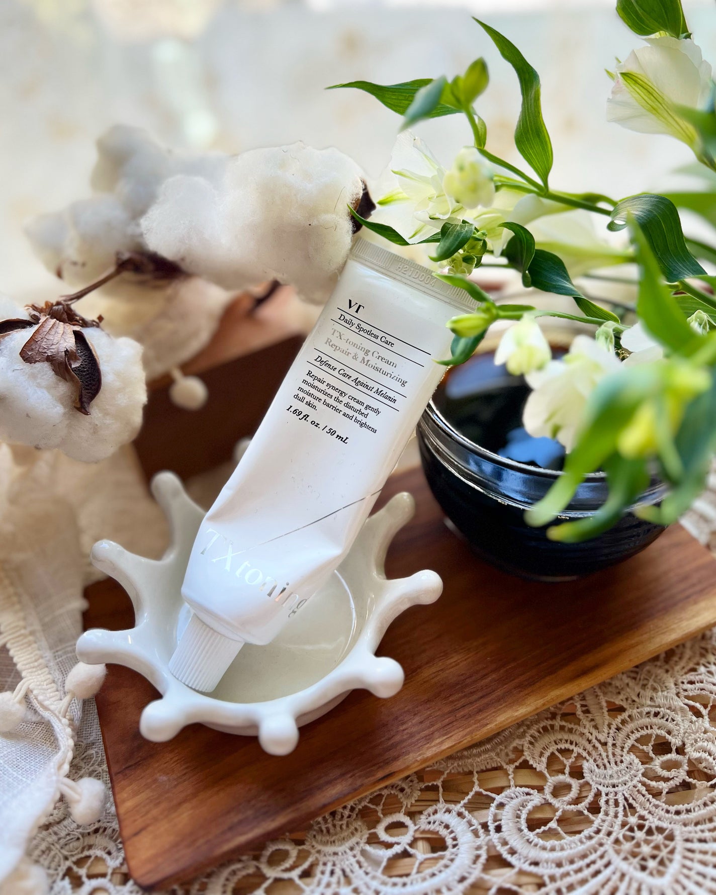 TXトーニングクリーム/VT/フェイスクリームを使ったクチコミ(4枚目)