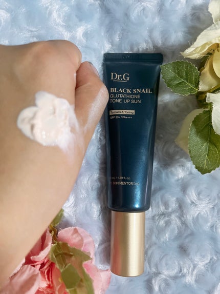 ブラックスネイルグルタチオントーンアップサン/Dr.G/日焼け止めクリームを使ったクチコミ(2枚目)