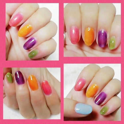 ネイルホリック Juicy color PU107/ネイルホリック/マニキュアを使ったクチコミ(3枚目)