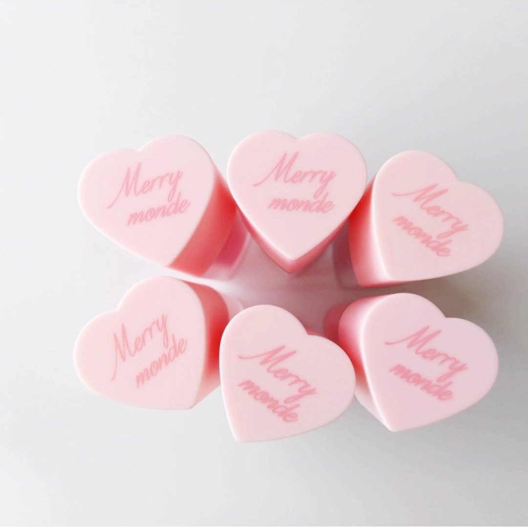 ミルクハートティントリップアンドチーク/Merrymonde/リップティントを使ったクチコミ（2枚目）