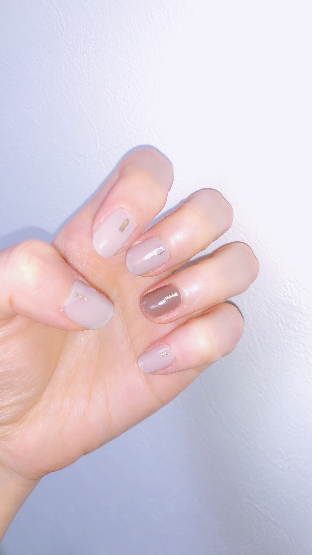 ジェルネイルシール/キャンドゥ/ネイルシールを使ったクチコミ(1枚目)