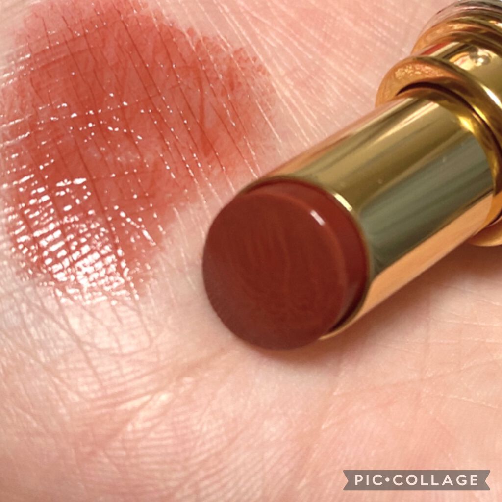 ルージュ ヴォリュプテ シャイン/YVES SAINT LAURENT BEAUTE/口紅を使ったクチコミ(2枚目)