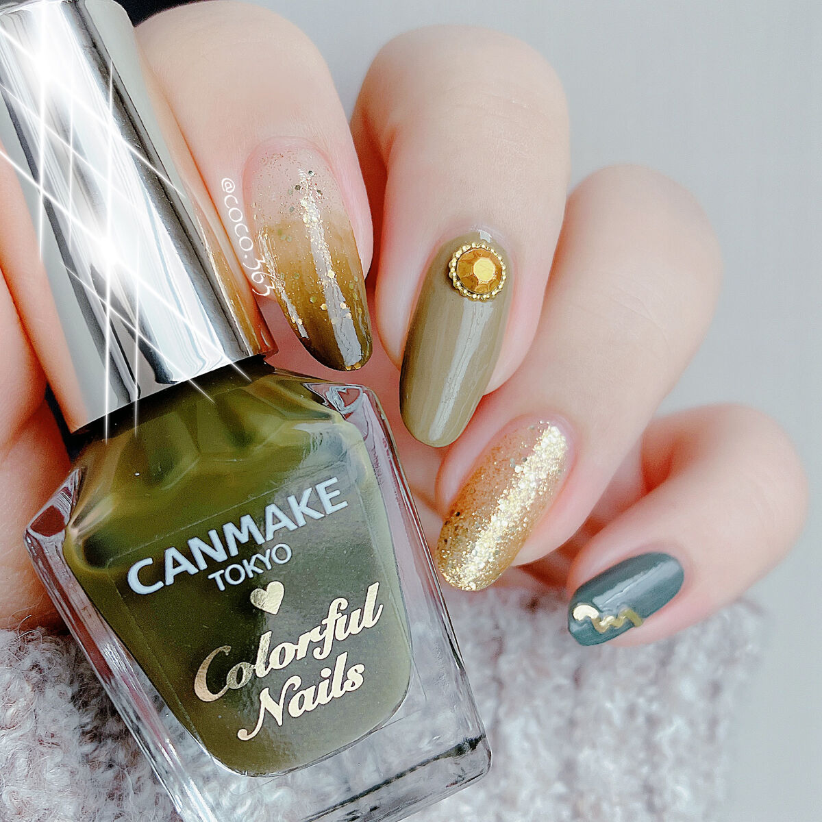 カラフルネイルズ/キャンメイク/マニキュアを使ったクチコミ（2枚目）