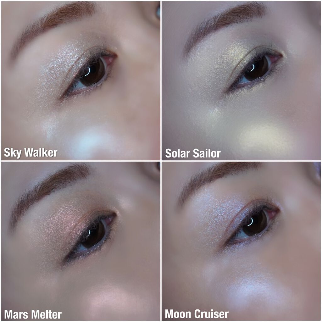 space age highlighter/Kaleidos Makeup/パウダーハイライトを使ったクチコミ(10枚目)