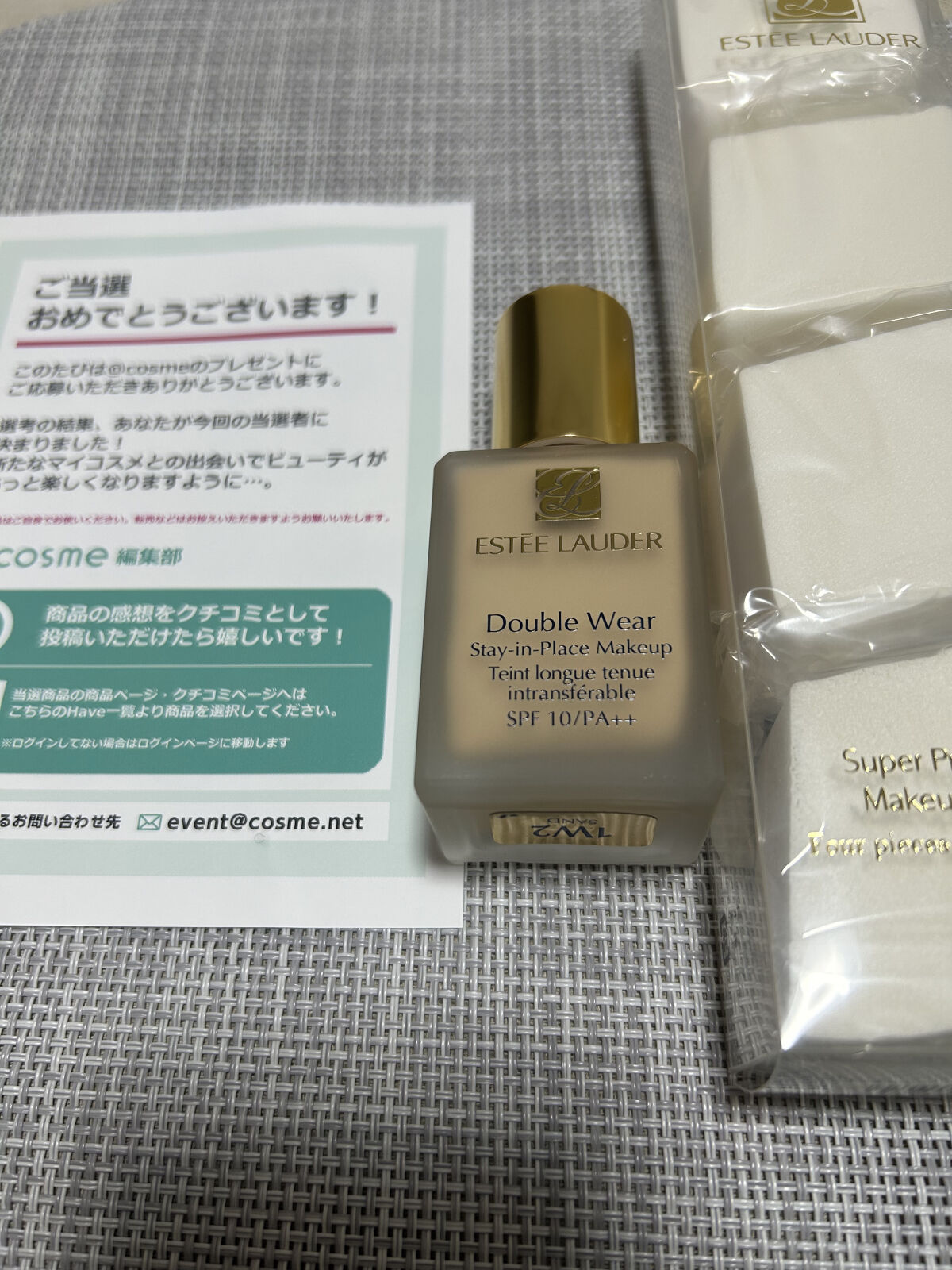 スーパー プロフェッショナル メークアップ スポンジ/ESTEE LAUDER/パフ・スポンジを使ったクチコミ（2枚目）