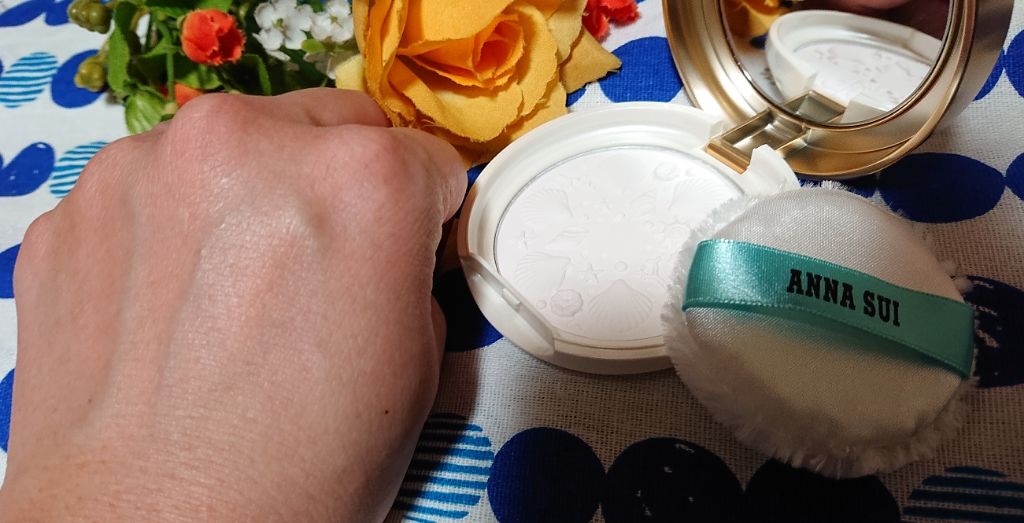ブライトニング フェイス パウダー/ANNA SUI/プレストパウダーを使ったクチコミ（3枚目）