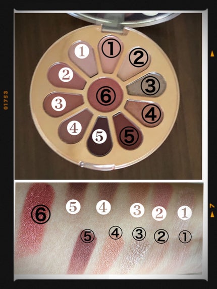 アイシャドウパレット/2aN/アイシャドウパレットを使ったクチコミ(3枚目)