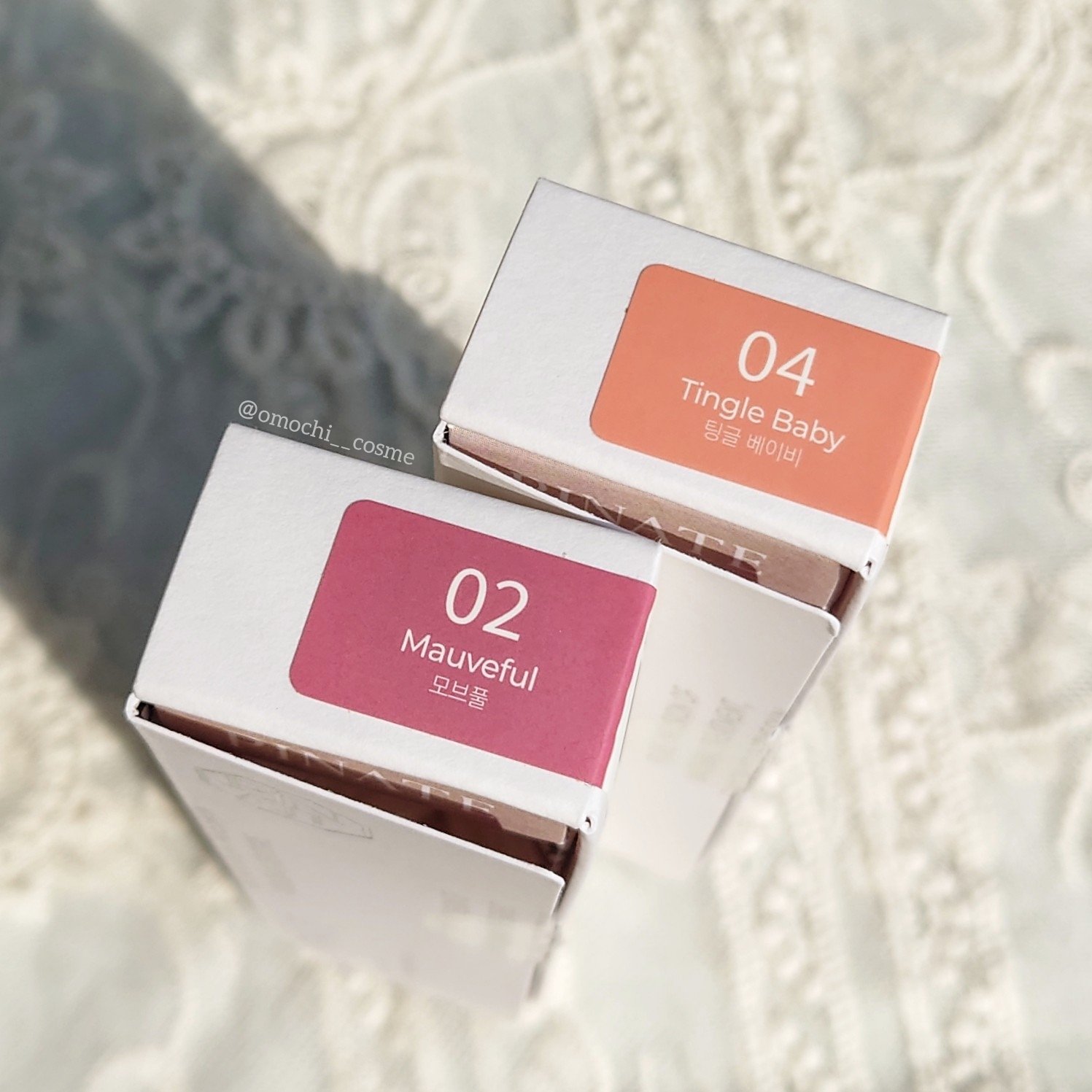 ベアグローペプチドメルティングバーム/PINATE/口紅を使ったクチコミ（3枚目）