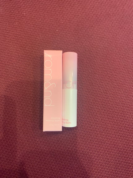 グラスティングメルティングバーム/rom&nd/リップバームを使ったクチコミ(1枚目)