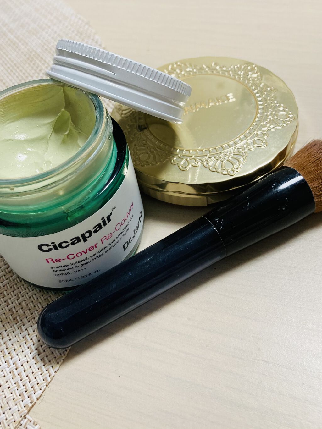 【旧品】マシュマロフィニッシュパウダー/キャンメイク/プレストパウダーを使ったクチコミ（2枚目）