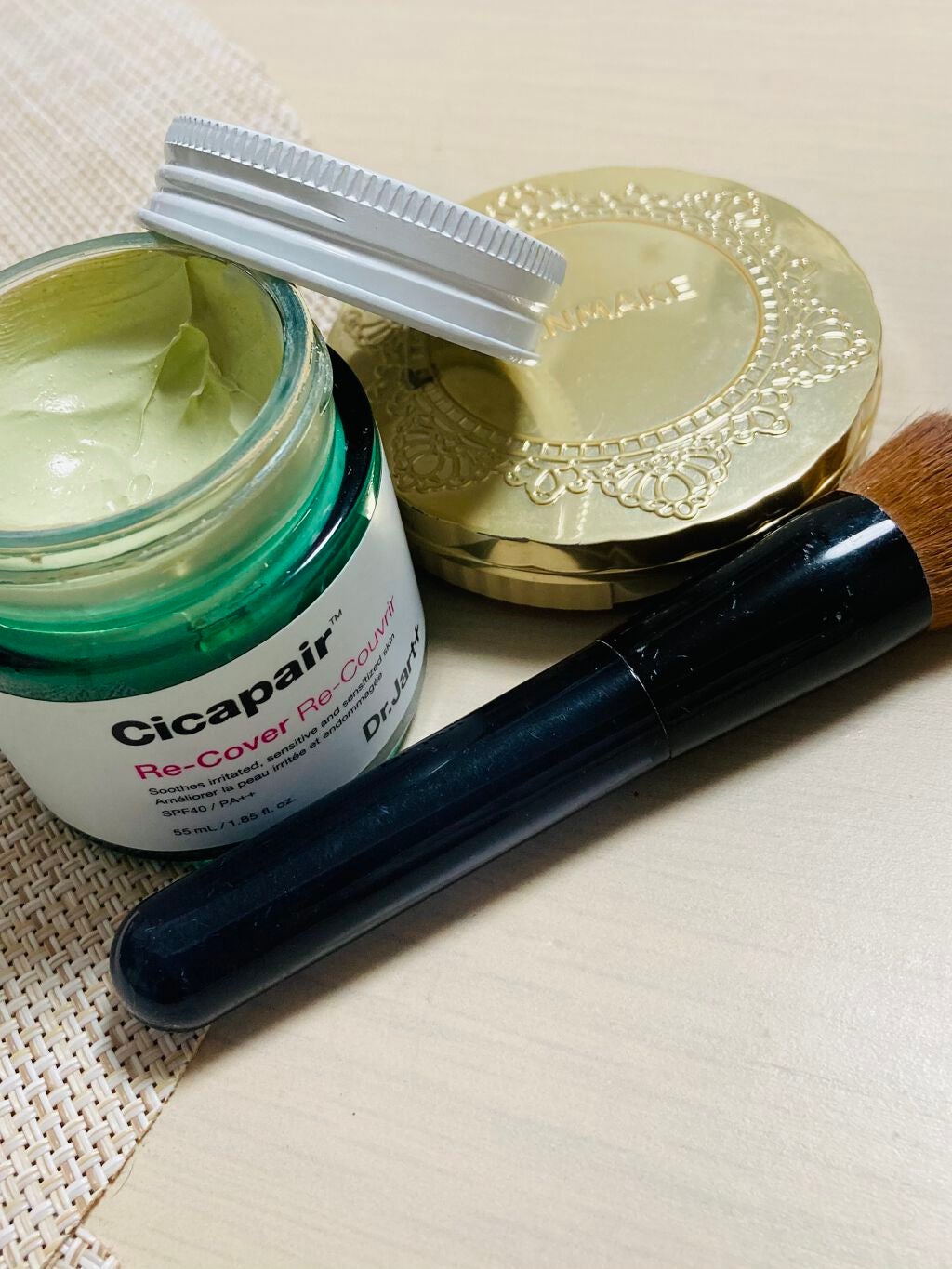 【旧品】マシュマロフィニッシュパウダー/キャンメイク/プレストパウダーを使ったクチコミ(2枚目)