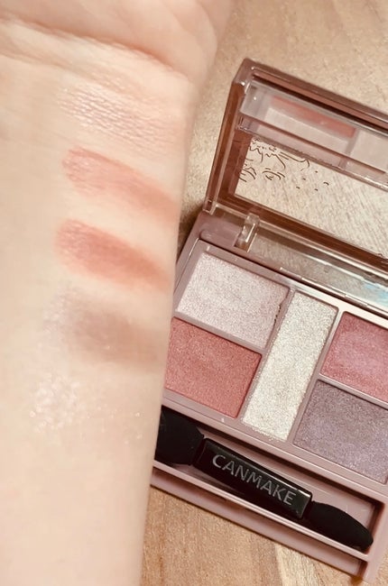 パーフェクトスタイリストアイズ/キャンメイク/アイシャドウパレットを使ったクチコミ(6枚目)