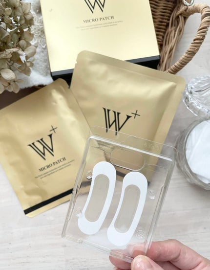 W+ マイクロ ニードル パッチ/SNP/アイケア・アイクリームを使ったクチコミ(2枚目)