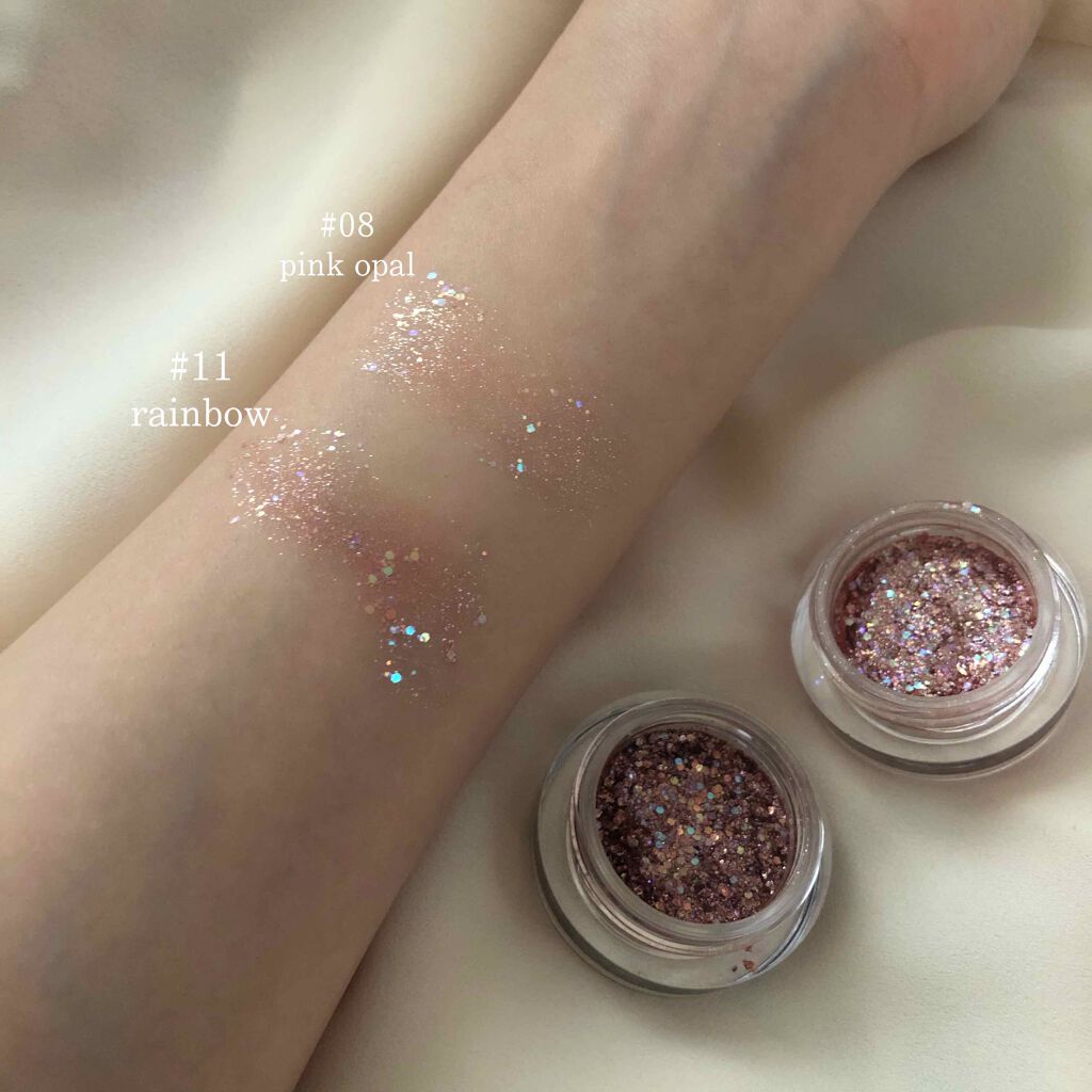 グリッターゾーン CRASH/lilybyred/グリッターを使ったクチコミ(2枚目)