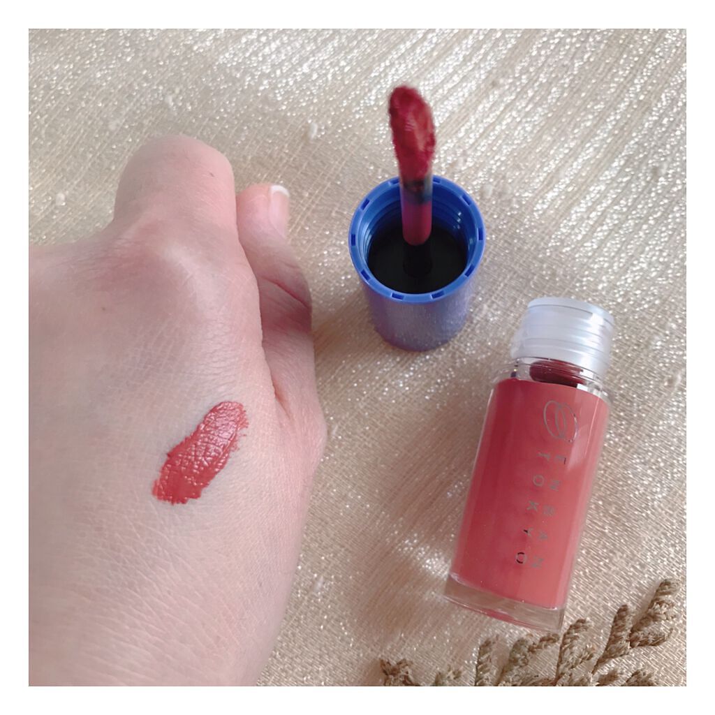 オーバーナイトリップティント 01 MOKOMOKO/ENBAN TOKYO/口紅を使ったクチコミ（3枚目）