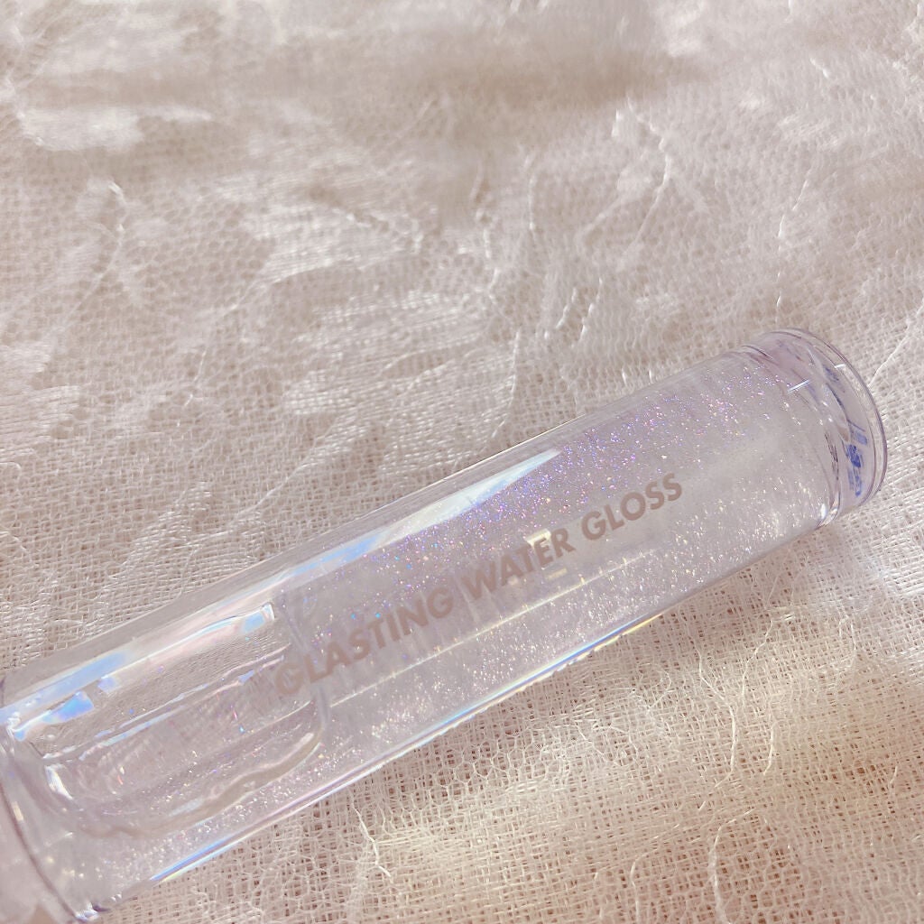 グラスティングウォーターグロス/rom&nd/リップグロスを使ったクチコミ(3枚目)