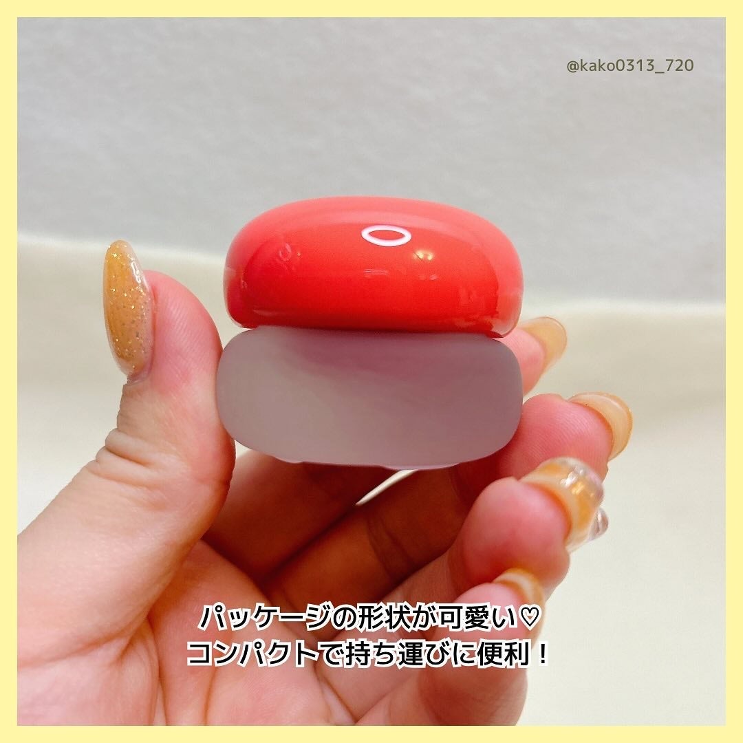 リップアンドチーク ブラーリープリンポット/fwee/口紅を使ったクチコミ(5枚目)