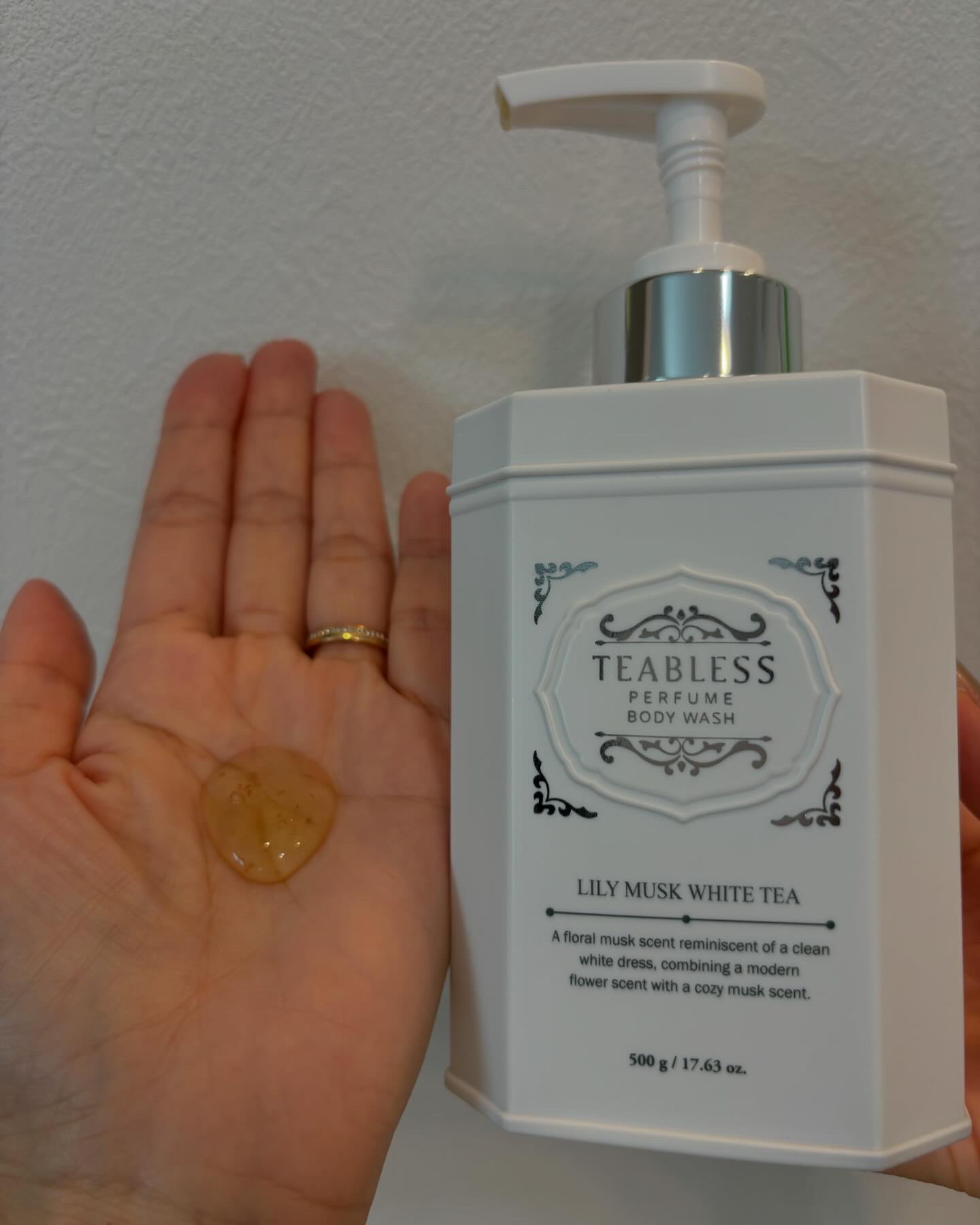 パフュームボディウォッシュ リリームスクホワイトティー/TEABLESS/ボディソープを使ったクチコミ（3枚目）