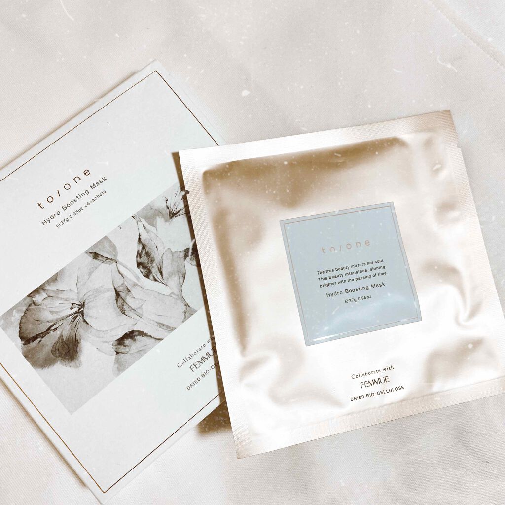 トーン ハイドロ ブースティング マスク/to/one/シートマスク・パックを使ったクチコミ(1枚目)