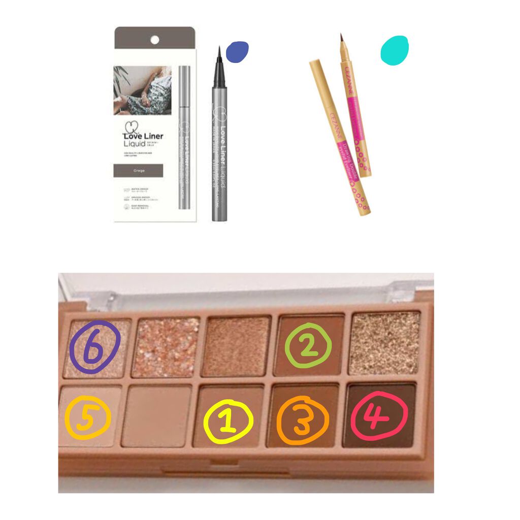 ベターザンパレット/rom&nd/アイシャドウパレットを使ったクチコミ(4枚目)