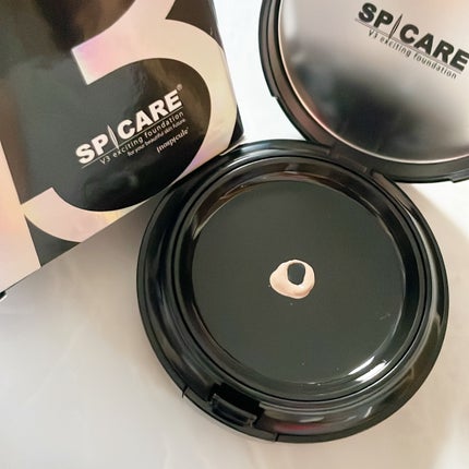 V3 エキサイティングファンデーション/SPICARE/クッションファンデーションを使ったクチコミ(3枚目)