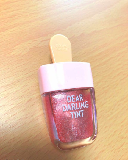 ディアダーリン ウォータージェルティント (アイスティント)/ETUDE/口紅を使ったクチコミ(2枚目)