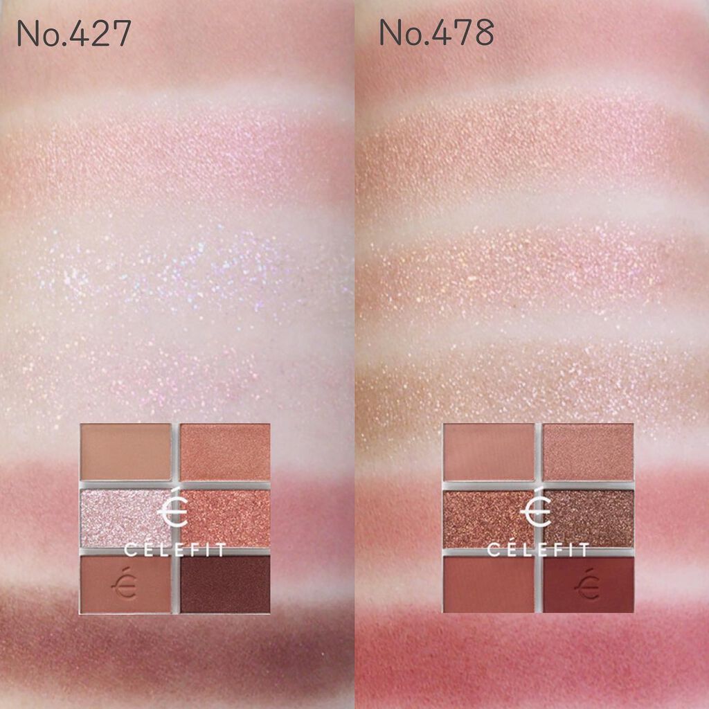 プロアイシャドウパレットセシル/CELEFIT/アイシャドウパレットを使ったクチコミ(3枚目)