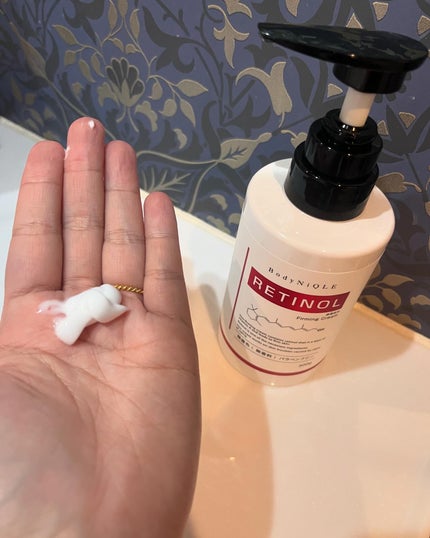 レチノールボディクリーム/BodyNiQLE/ボディクリームを使ったクチコミ(1枚目)