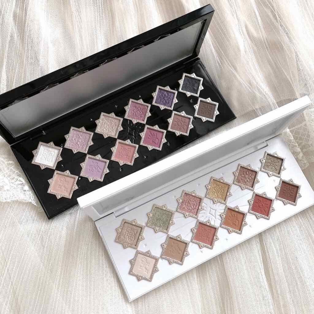 リトルエンジェル12色アイシャドウパレット/FlowerKnows/アイシャドウパレットを使ったクチコミ(4枚目)