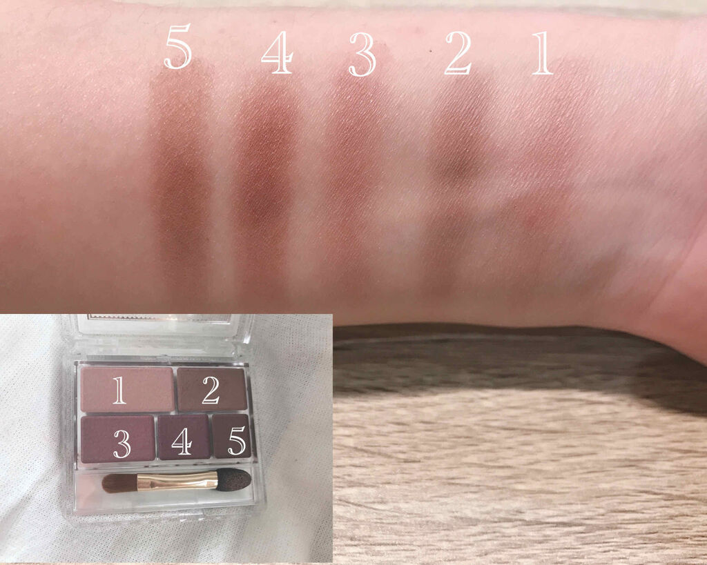 【旧品】パーフェクトスタイリストアイズ/キャンメイク/アイシャドウパレットを使ったクチコミ（3枚目）