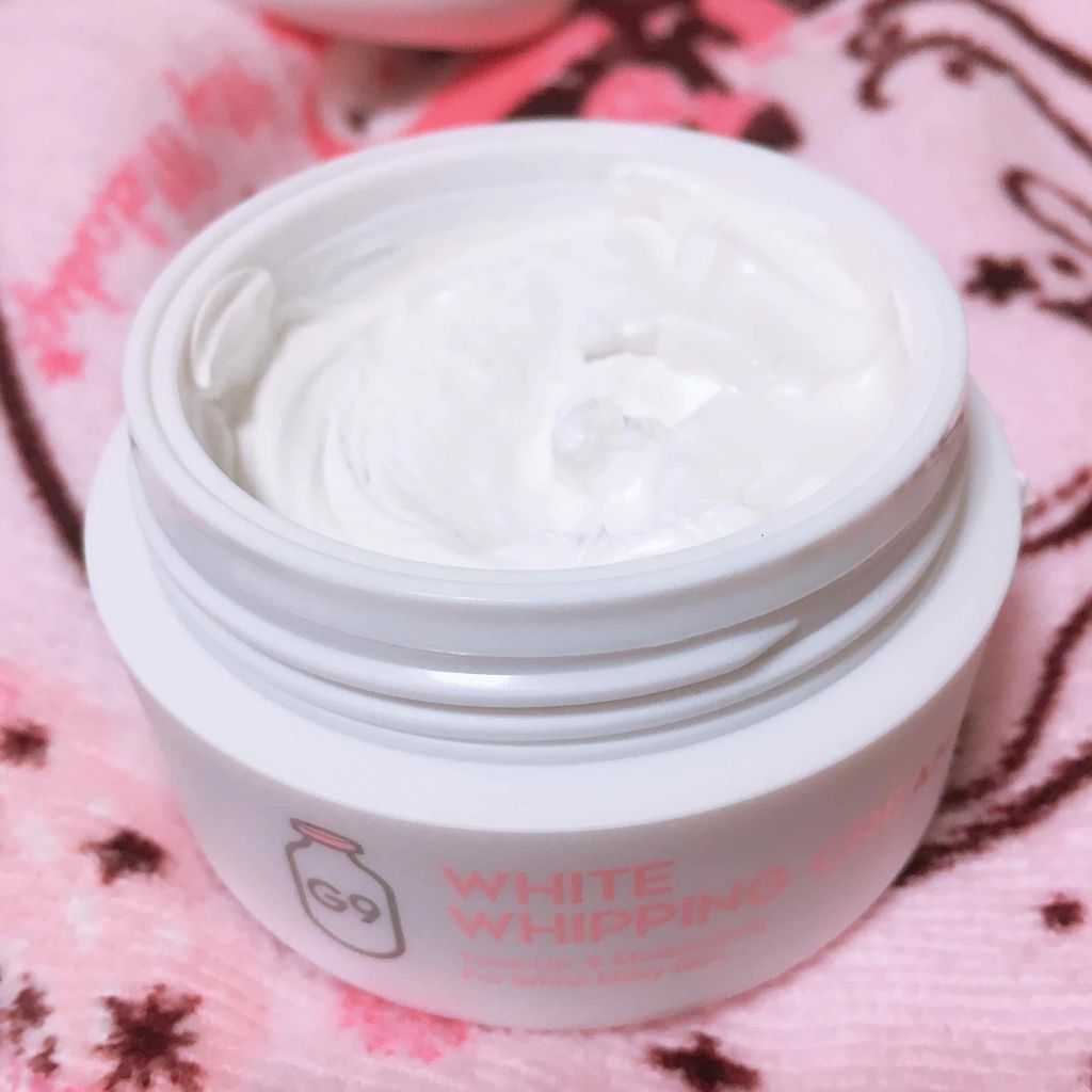 WHITE WHIPPING CREAM(ウユクリーム)/G9SKIN/化粧下地を使ったクチコミ（3枚目）