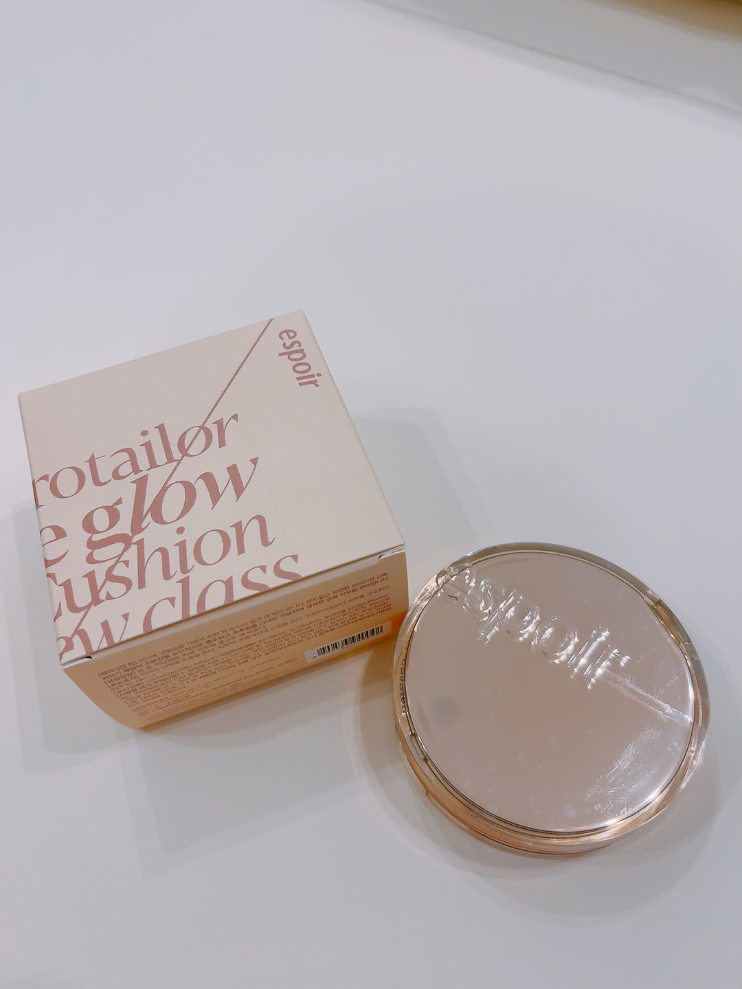 プロテーラービーグロウクッション ニュークラス/espoir/クッションファンデーションを使ったクチコミ（2枚目）