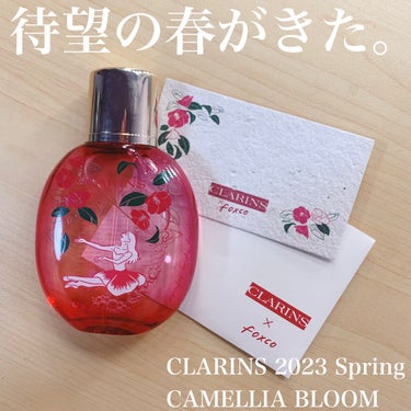 CLARINS フィックス メイクアップ Cのクチコミ「こんばんはーこぽりです！

CLARINSさんの限定コレクションかわいすぎて買ったのでご紹介☺.....」（1枚目）