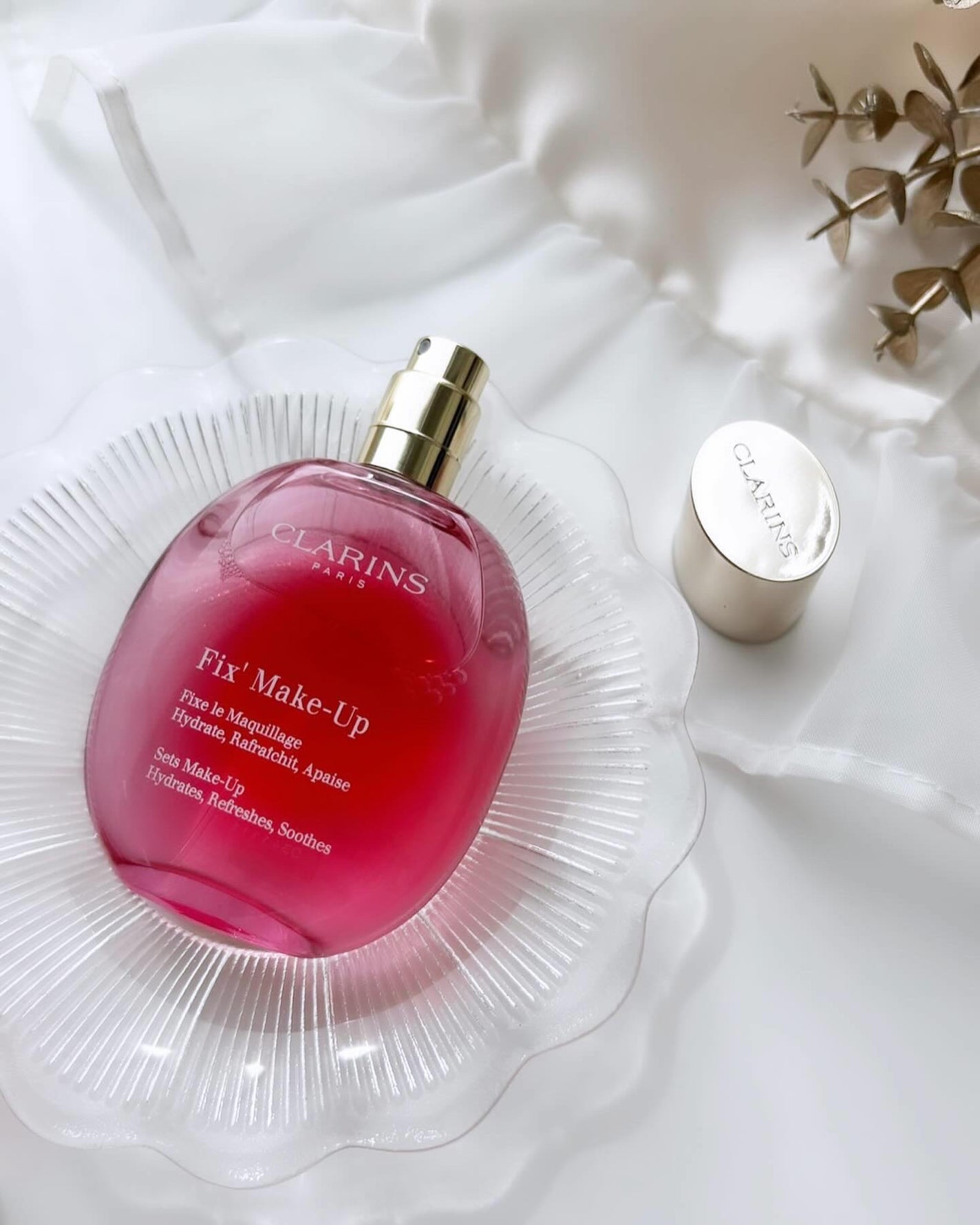 フィックス メイクアップ N/CLARINS/ミスト状化粧水を使ったクチコミ(2枚目)