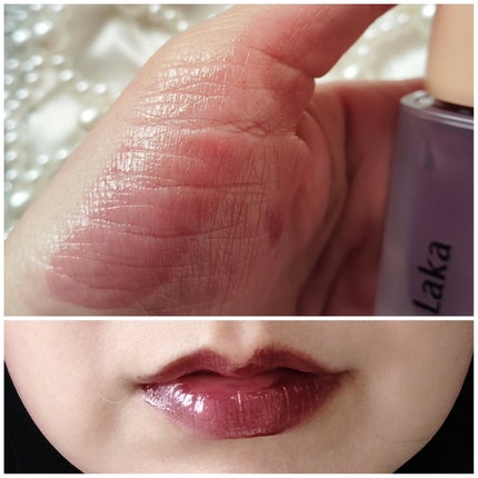 フルーティーグラムティント/Laka/リップティントを使ったクチコミ(2枚目)
