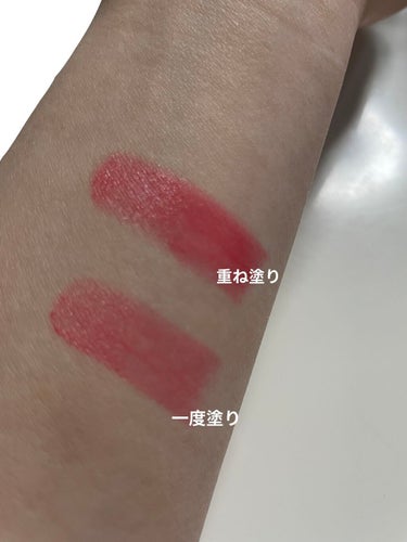 ルージュ アンリミテッド シアーシャイン S CR 350/shu uemura/口紅を使ったクチコミ（2枚目）