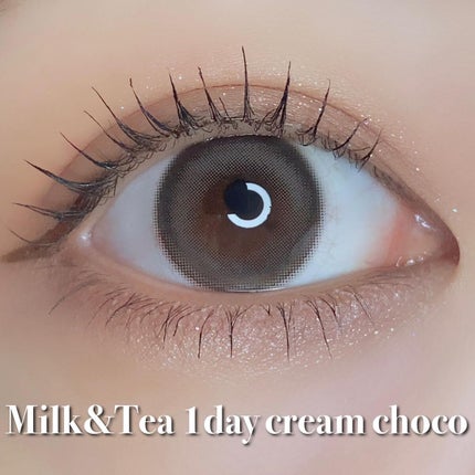 chuuLENS Milk&Tea 1day/chuu LENS/ワンデー(1DAY)カラコンを使ったクチコミ(2枚目)