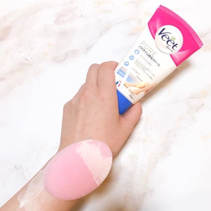 ヴィート ピュアバスタイム除毛クリーム 敏感肌用/Veet/除毛クリームを使ったクチコミ(6枚目)