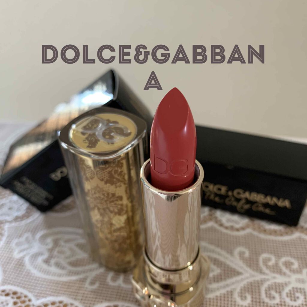 ザ・オンリーワン ルミナスカラー リップスティック/DOLCE&GABBANA BEAUTY/口紅を使ったクチコミ(1枚目)